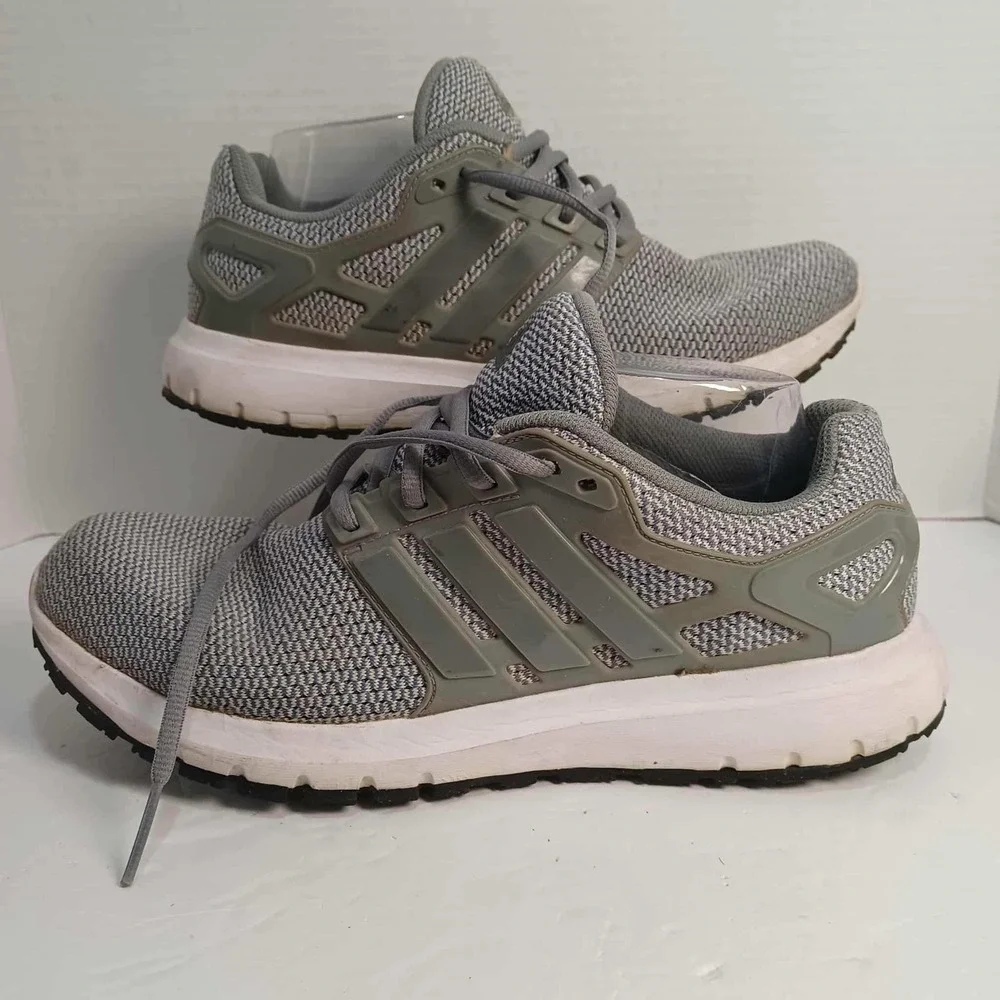 Adidas Cloudfoam Running Shoes BB2699 Gray Sneakers Mens Size‎ US 9